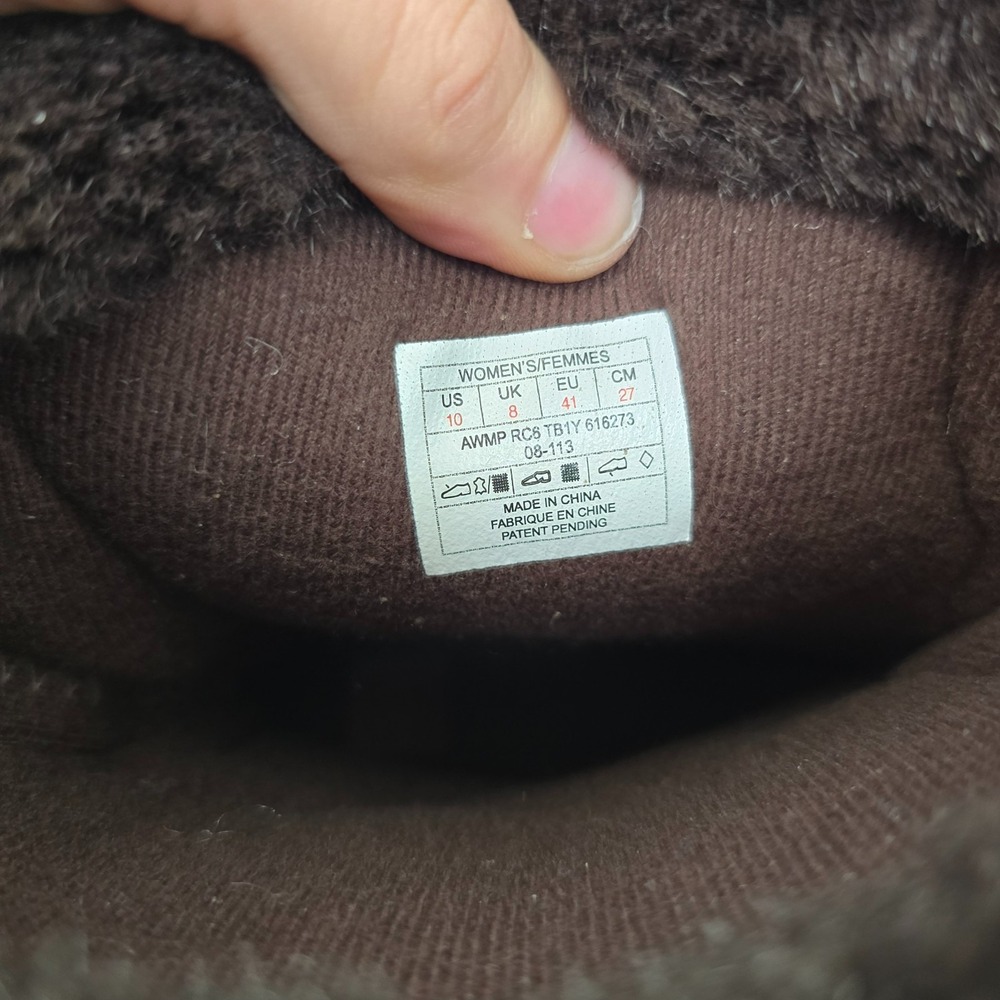 The North Face Women Chilkat III Waterproof Pull-On Boot 10 Brown Winter Outdoor - Picture 9 of 12